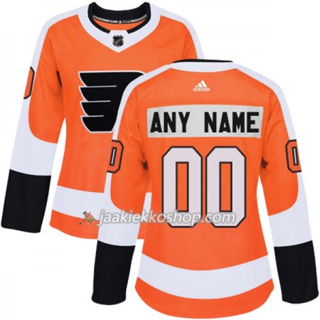 Nainen NHL Philadelphia Flyers Custom Adidas 2017-2018 Oranssi Authentic